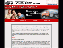 Tablet Screenshot of fuelforless.ca